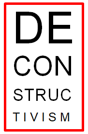 test Snellen deconstructivism