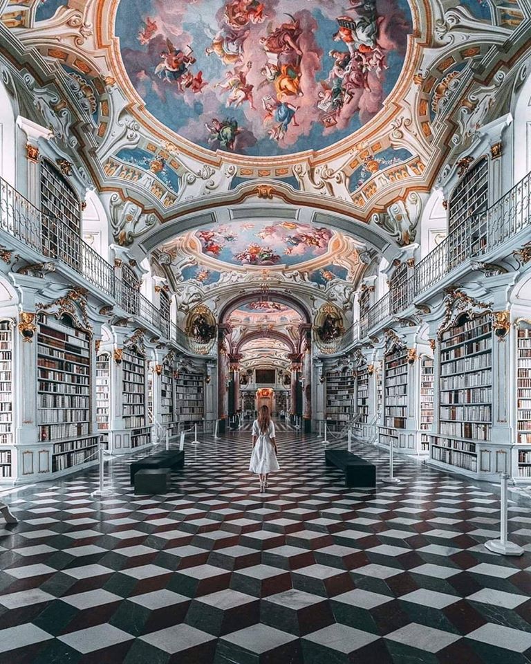 biblioteca de lux