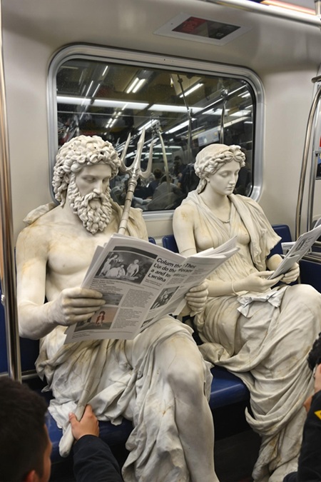 statui in metro