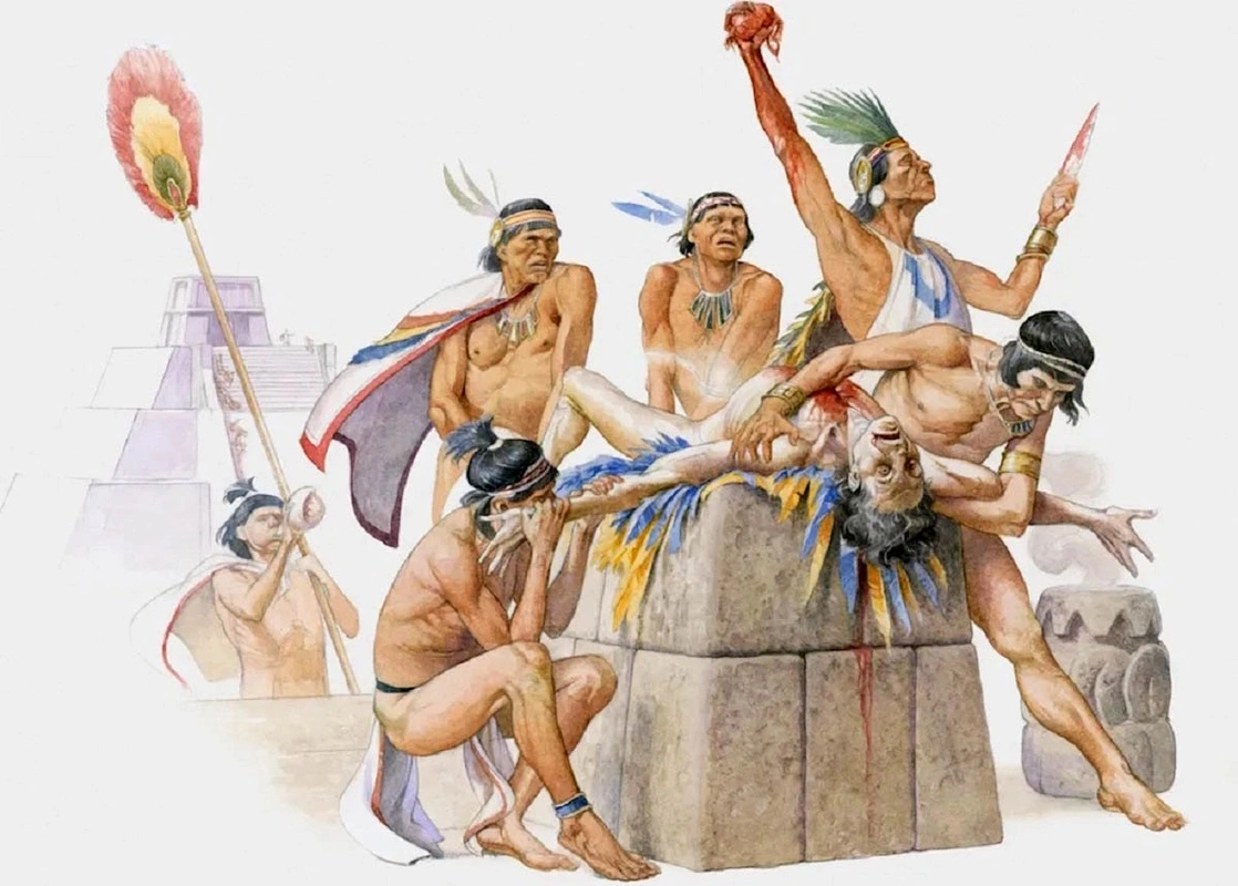 sacrificiu uman la azteci