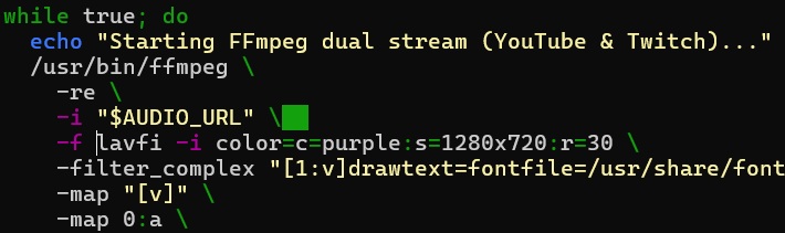 unallowed blank space