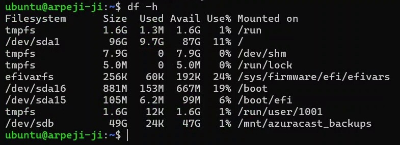 new device verify mount